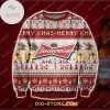 2021 3d All Over Print Budweiser Beer Ugly Christmas Sweater