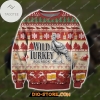2021 3d All Over Print Wild Turkey Bourbon Whiskey Ugly Christmas Sweater