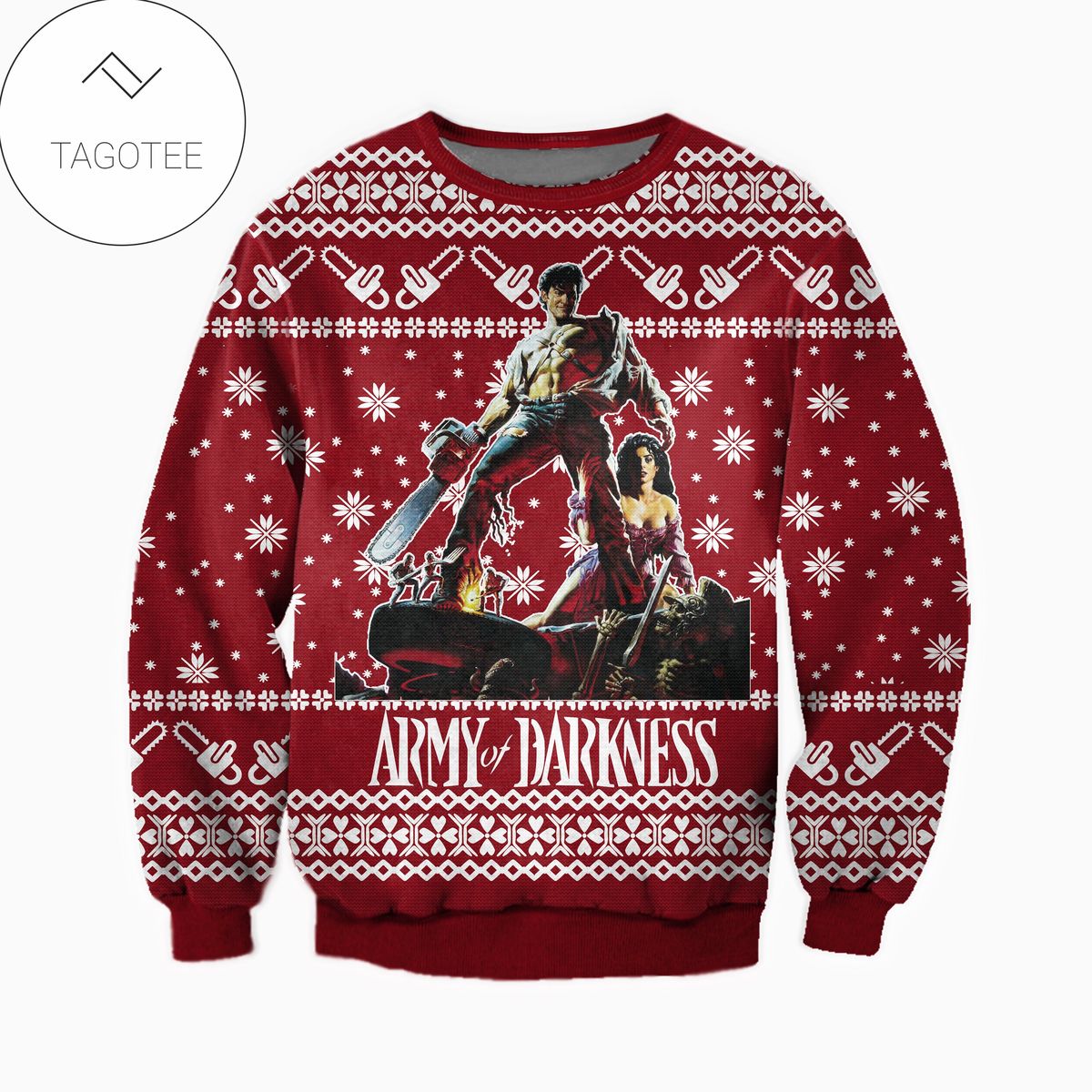 2021 Army Of Darkness Ugly Christmas Sweater