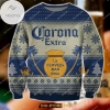 2021 Corona Extra Beer Knitting Pattern Ugly Christmas Sweater