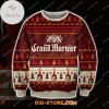 2021 Grand Marnier Wine Ugly Christmas Sweater