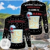 2021 Hawaii Maze Game 3d All Over Print Print Ugly Christmas Sweater