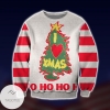 2021 I Love Xmas Hohoho Ugly Christmas Sweater