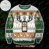 2021 Jagermeister Knitting Pattern Ugly Christmas Sweater