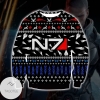 2021 Mass Effect N7 Knitting Pattern 3d Print Ugly Christmas Sweater