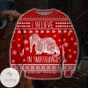 2021 Mr. Snuffleupagus Knitting Pattern 3d Print Ugly Christmas Sweater