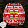 2021 Ninja Turtles Knitting Pattern 3d Print Ugly Christmas Sweater