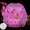 2021 Pink Panther Knitting Pattern 3d Print Ugly Christmas Sweater