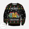 2021 Pokemon Christmas Knitting Pattern 3d Print Ugly Sweater