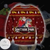 2021 Santassic Park Knitting Pattern 3d Print Ugly Christmas Sweater