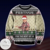 2021 Seinfield George Castanza Festivus For The Rest Of Us Ugly Christmas Sweater