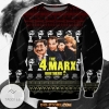 2021 The 4 Marx Brothers 3d Print Ugly Christmas Sweater