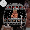 2021 The Ultimate Warrior 3d All Over Printed Ugly Christmas Sweater