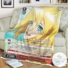 AOT The Smile I Want to Protect Christa Attack on Titan Sherpa Blanket