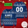 Always Royal Kansas City Chiefs Ugly Christmas Sweater
