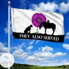 Animal They Also Served Purple Poppy Flag