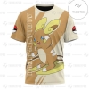 Anime Pokemon Alolan Raichu 3D T-Shirt Apparel