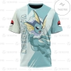Anime Pokemon Vaporeon 3D T-Shirt Apparel