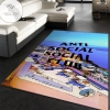Anti Social Social Club Area Rug Living Room Rug Christmas Gift US Decor