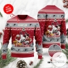 Atlanta Falcons Disney Donald Duck Mickey Mouse Goofy Personalized Ugly Christmas Sweater