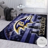 Baltimore Ravens Nfl Area Rug For Christmas Bedroom Rug Home US Decor