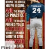 Baseball And Never Look Back Play For Him Poster