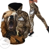 Bear Hunting Logo Hoodie And Leggings
