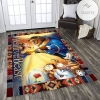 Beauty And The Beast All Characters Rose Belle Disney Princess Living Room Area Rug Carpet  Kitchen Rug  US Gift Decor