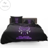 Bedding Set Marvel Avenger Black Panther Purple Dark (Duvet Cover & Pillow Cases)
