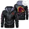 Brisbane Broncos NRL Leather Jacket
