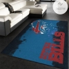 Buffalo Bills Fade Rug Nfl Team Area Rug Carpet Bedroom Rug Family Gift US Decor