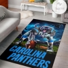 Carolina Panthers Ferocious Football Nfl Area Rug Rugs For Living Room Rug Home Decor