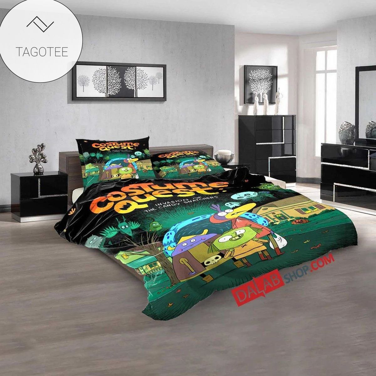 Cartoon Movies Costume Quest D 3d Duvet Cover Bedroom Sets Bedding Sets