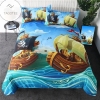 Cartoon Pirate Ship Bedding Set (Duvet Cover & Pillow Cases)