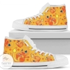 Charmander Shoes High Top For Poke Fan Gift Idea High Top Shoes