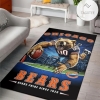 Chicago Bears 80 Years Area Rug Rugs For Living Room Rug Home Decor