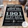 Chicago White Sox Area Rug MLB Baseball Team Logo Carpet Living Room Rugs Floor Decor 2002178