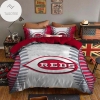 Cincinnati Reds Bedding Set Sleepy (Duvet Cover & Pillow Cases)