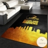 Cleveland Browns Skyline NFL Area Rug Bedroom US Gift Decor