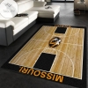 College Home Court Missouri Basketball Team Logo Area Rug Bedroom Rug Floor Decor Home Decor