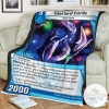 DM Cyber Lord Corile Duel Masters Sherpa Blanket