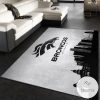 Denver Broncos Skyline NFL Area Rug Carpet Living Room Rug US Gift Decor
