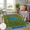 Detroit Lions Nfl Rug Room Carpet Sport Custom Area Floor Home Decor V5