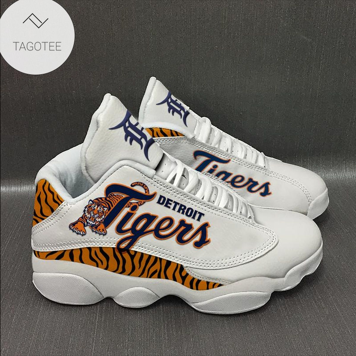 Detroit Tigers Sneakers Air Jordan 13 Shoes