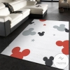 Disney Kids Mickey Mouse Heads Area Rug Carpet Kitchen Rug Floor Decor
