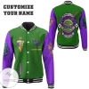 Donatello Teenage Mutant Ninja Turtles 3d Baseball Jacket