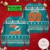 Go Fins Miami Dolphins Ugly Christmas Sweater