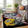 Green Bay Packers NFL Team Logo American Style Nice Gift Home Decor Rectangle Area Rug