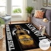 Guinness This House Runs On Nice Gift Home Decor Rectangle Area Rug