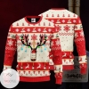 Hennessy Reindeer Knitted Ugly Christmas Sweater